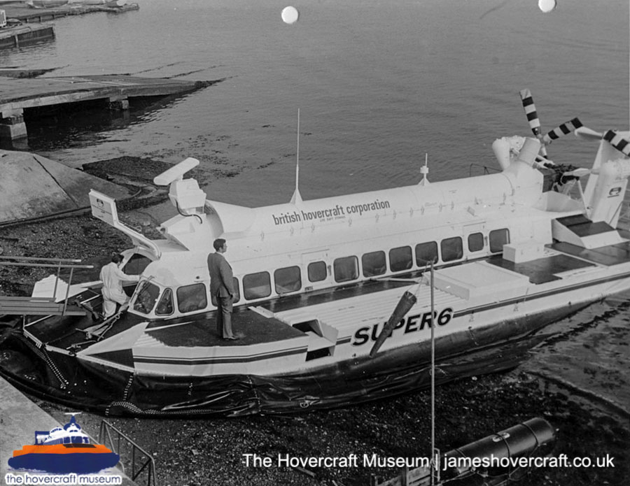 SRN6 Twin-prop (Mark 6) -  (credit: The <a href='http://www.hovercraft-museum.org/' target='_blank'>Hovercraft Museum Trust</a>).
